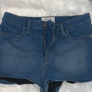 Free People Jean shorts